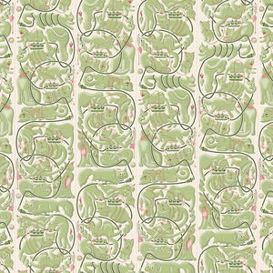 Cats & Cords Wallpaper by Erik Van Der Veen - Geometrics - NLXL - Do Shop