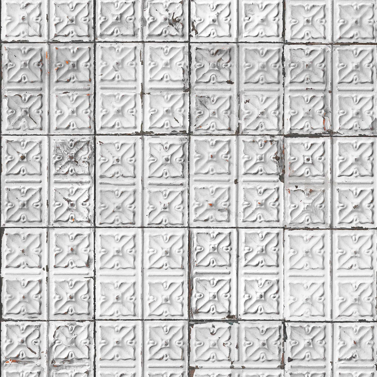 Grey Brooklyn Tins Wallpaper by MERCI - NLXL | Do Shop