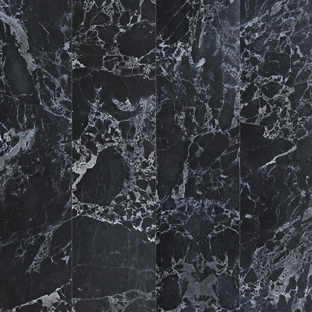 Black Marble No Joints Materials Wallpaper by Piet Hein Eek - NLXL - Do Shop