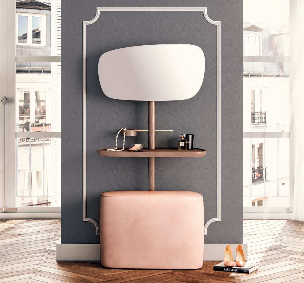 Vanity Table and Pouf - Tocador by Nomon | Do Shop
