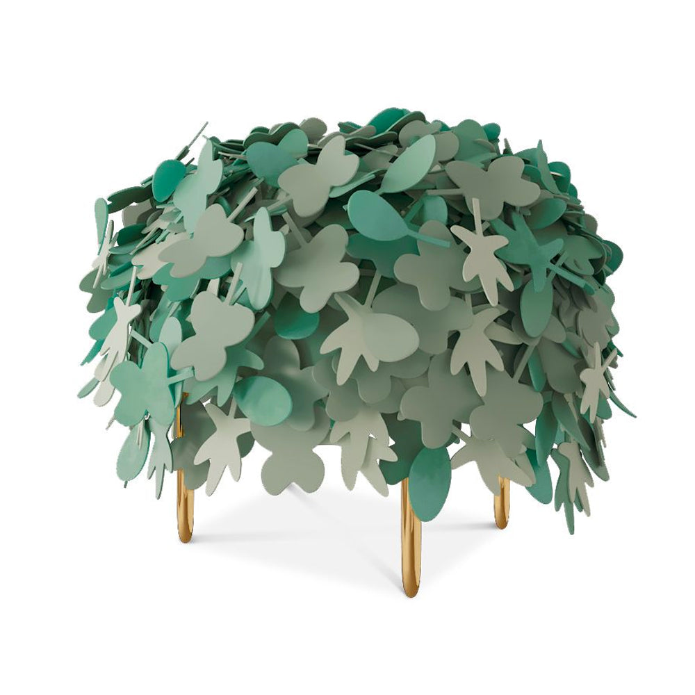 Leaf Pouf - Forest Collection by Scarlet Splendour | Do Shop