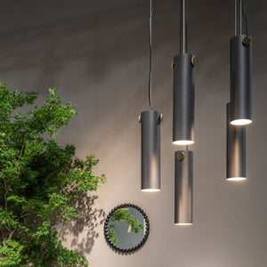 Indi-Pendant Cylinder Suspension 5 Lamps by Ghidini 1961 | Do Shop