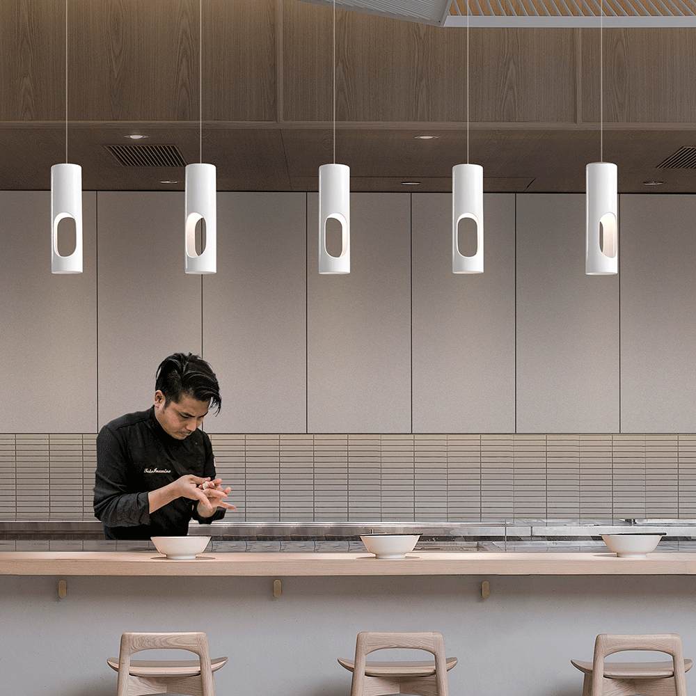Pipe Suspension Light - Ceramic - LZF - Do Shop