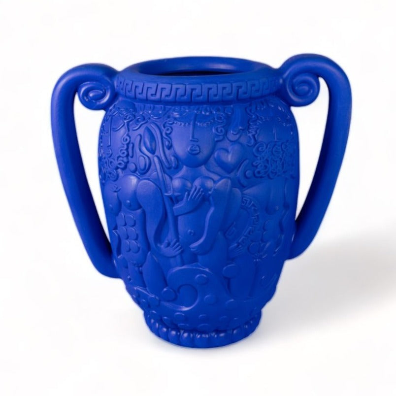 Magna Graecia Anphora Statue - Cobalt Blue by Seletti | Do Shop