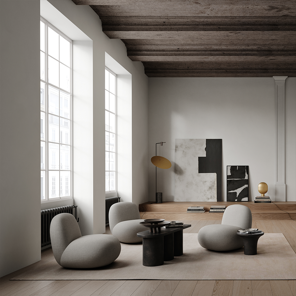 Toe Lounge Chair - Flat by 101 Copenhagen | Do Shop