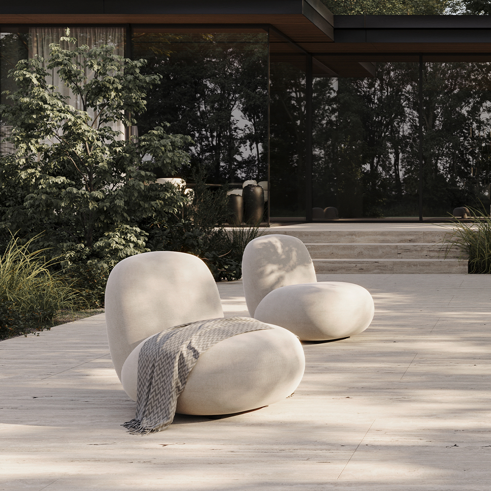 Toe Lounge Chair - Flat by 101 Copenhagen | Do Shop