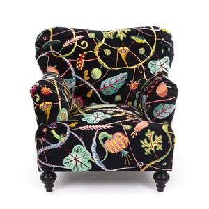 Botanical Diva Armchair Black - Seletti - Do Shop