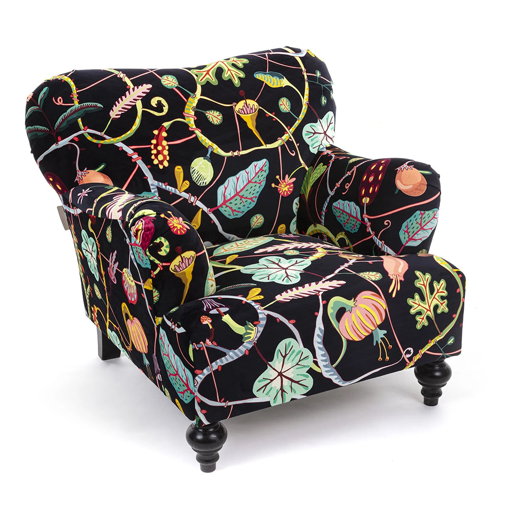 Botanical Diva Armchair Black - Seletti - Do Shop