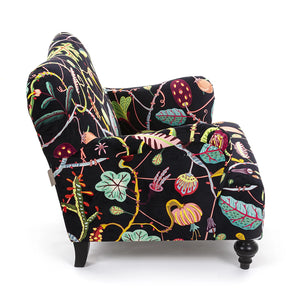 Botanical Diva Armchair Black - Seletti - Do Shop