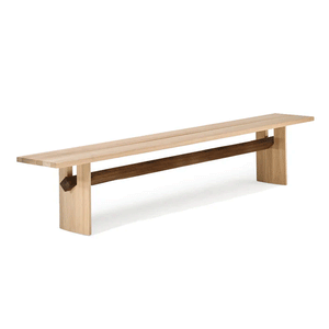 Snoop Bench - Ash Bench and Walnut Beam - Oak - Do Shop