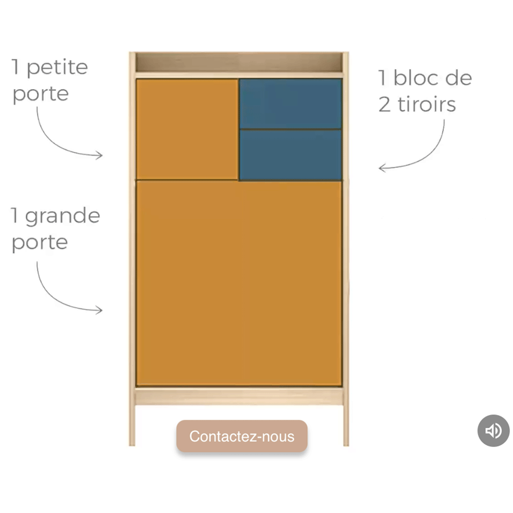 Bric 60 Chest of Drawers - Drugeot - Do Shop