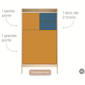 Bric 60 Chest of Drawers - Drugeot - Do Shop