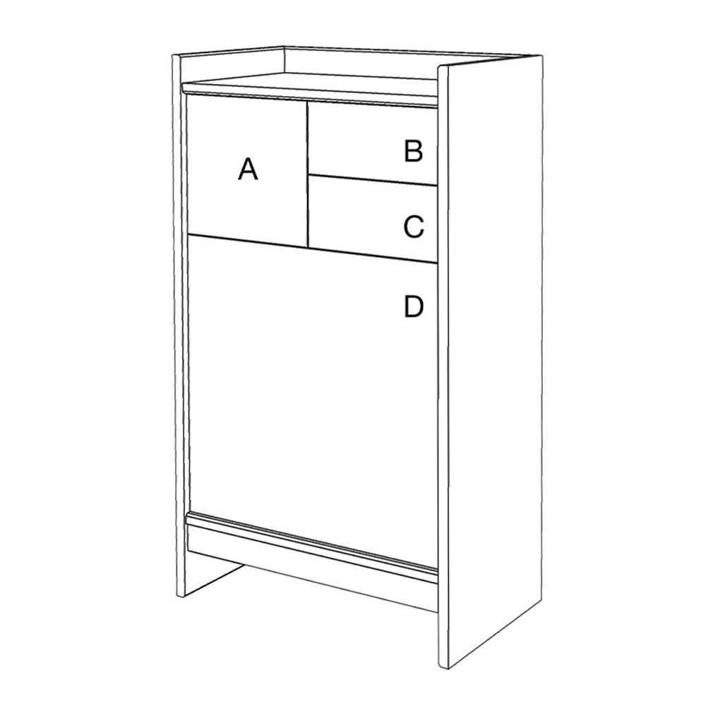 Bric 60 Chest of Drawers - Drugeot - Do Shop