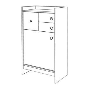 Bric 60 Chest of Drawers - Drugeot - Do Shop