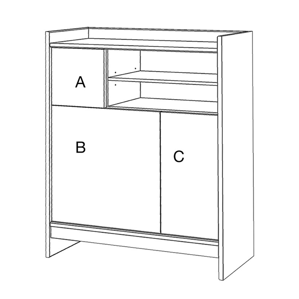 Bric 90 Chest of Drawers - Drugeot - Do Shop