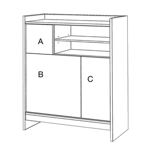 Bric 90 Chest of Drawers - Drugeot - Do Shop