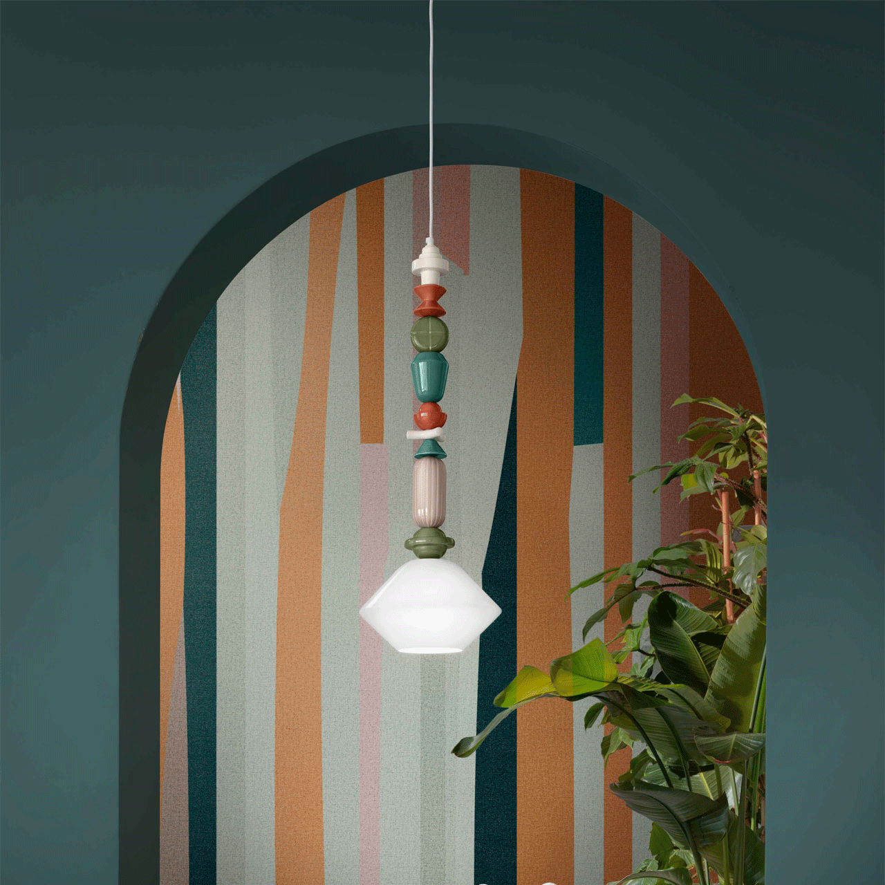 Lariat Suspension Light - C2712 - Ferroluce - Do Shop