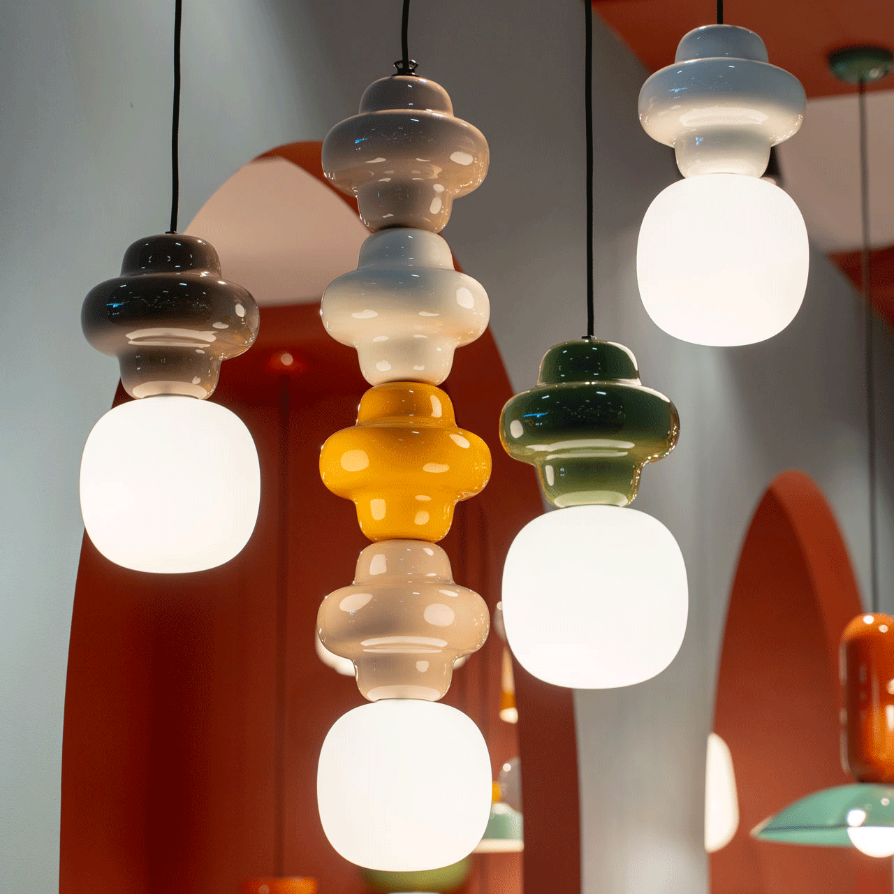 Copacabana Suspension Light - C2681 - Ferroluce - Do Shop