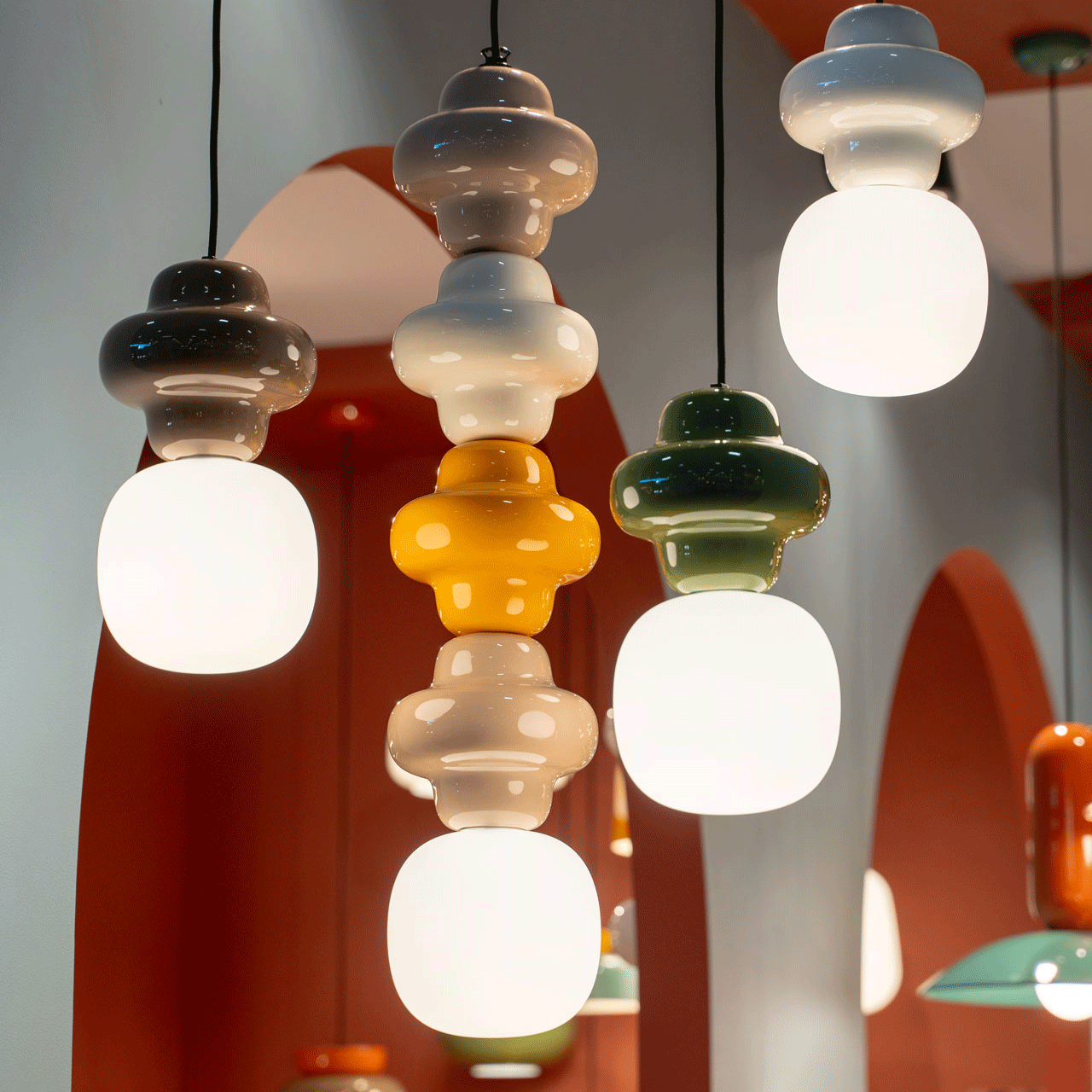 Copacabana Suspension Light - C2683 - Ferroluce - Do Shop