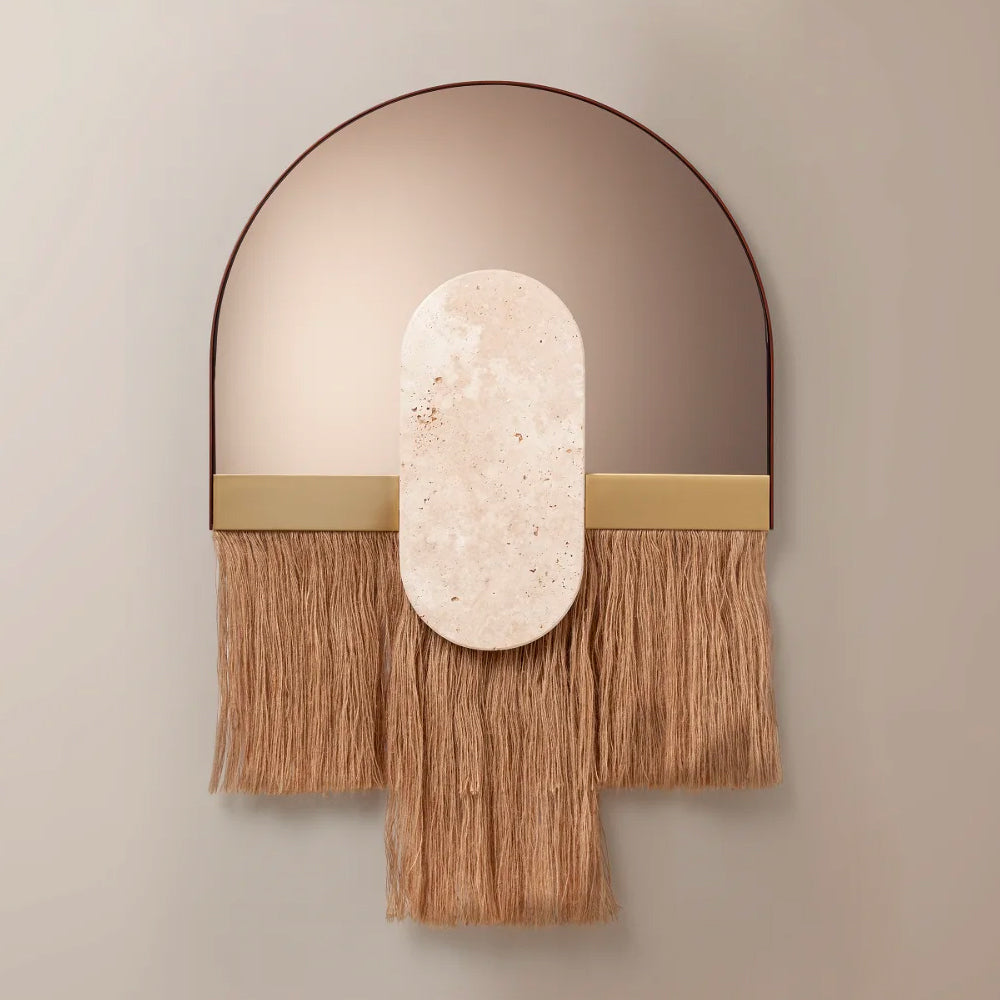 Souk Ecru Shell Mirror by Dooq | Do Shop