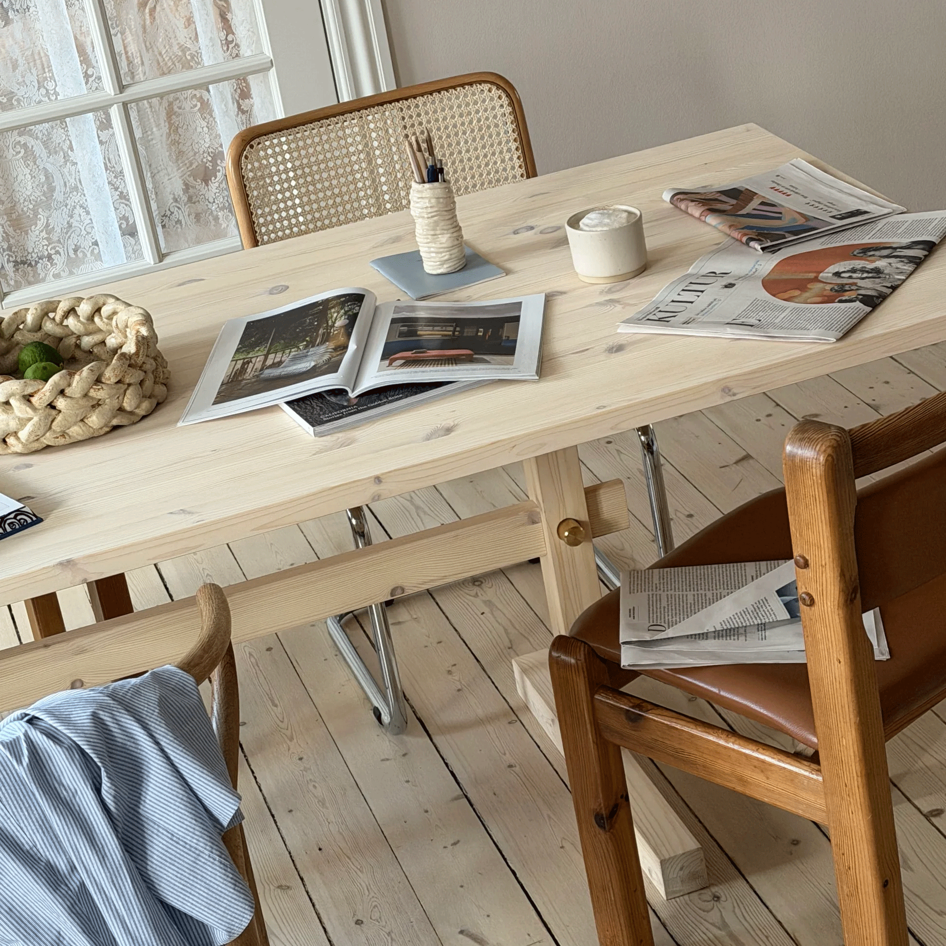 Gaspard Tableau Dining Table - Eberhart - Do Shop