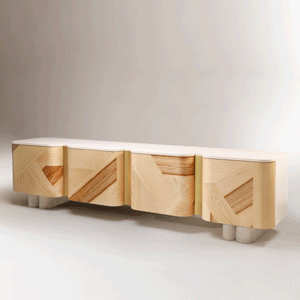 Kisho TV Bench - Dooq - Do Shop
