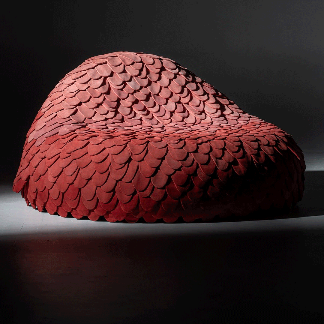 Plume Sofa - Scarlet Splendour - Do Shop