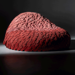 Plume Sofa - Scarlet Splendour - Do Shop