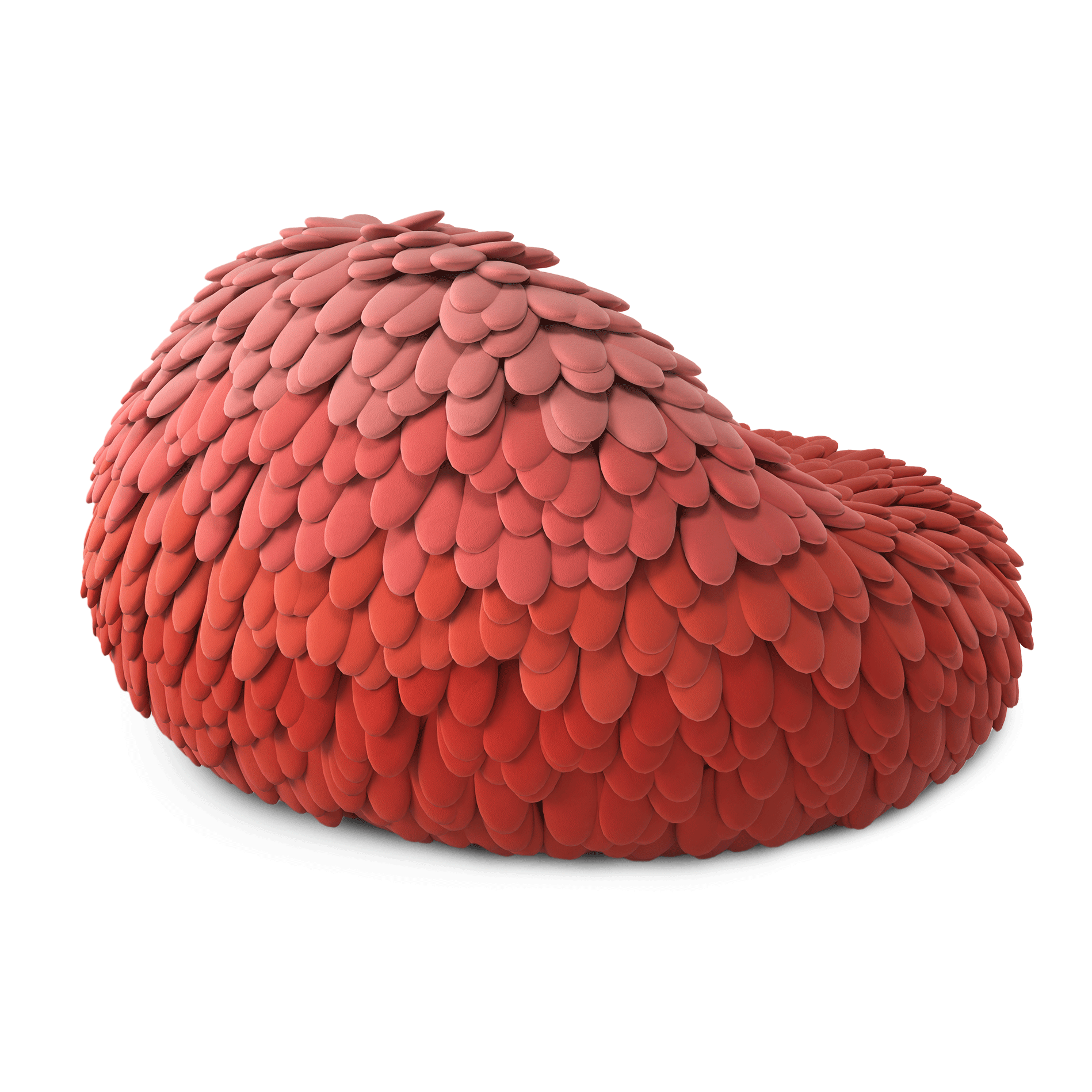 Plume Sofa - Scarlet Splendour - Do Shop