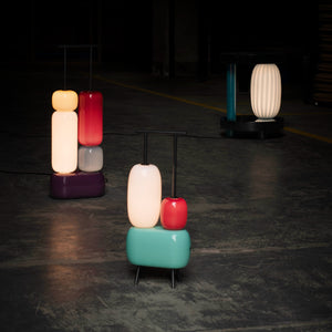Space Invaders Hoba Side Table & Floor Lamp by Stellar Works | Do Shop