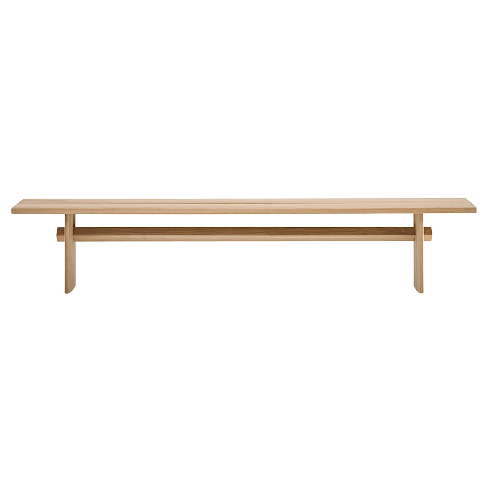 Snoop Bench - Ash Bench and Walnut Beam - Oak - Do Shop
