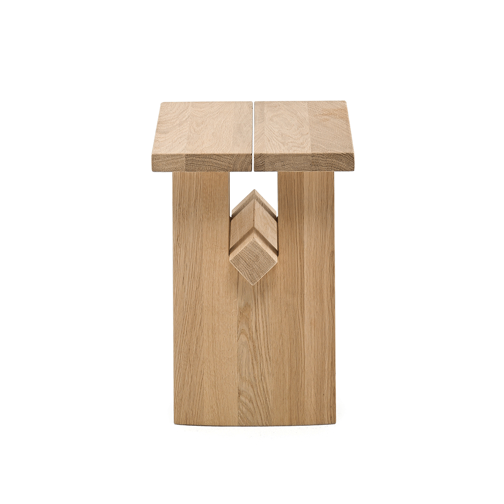 Snoop Stool - Ash Stool and Walnut Beam - Woak - Do Shop
