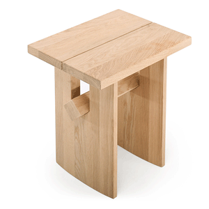 Snoop Stool - Ash Stool and Walnut Beam - Woak - Do Shop
