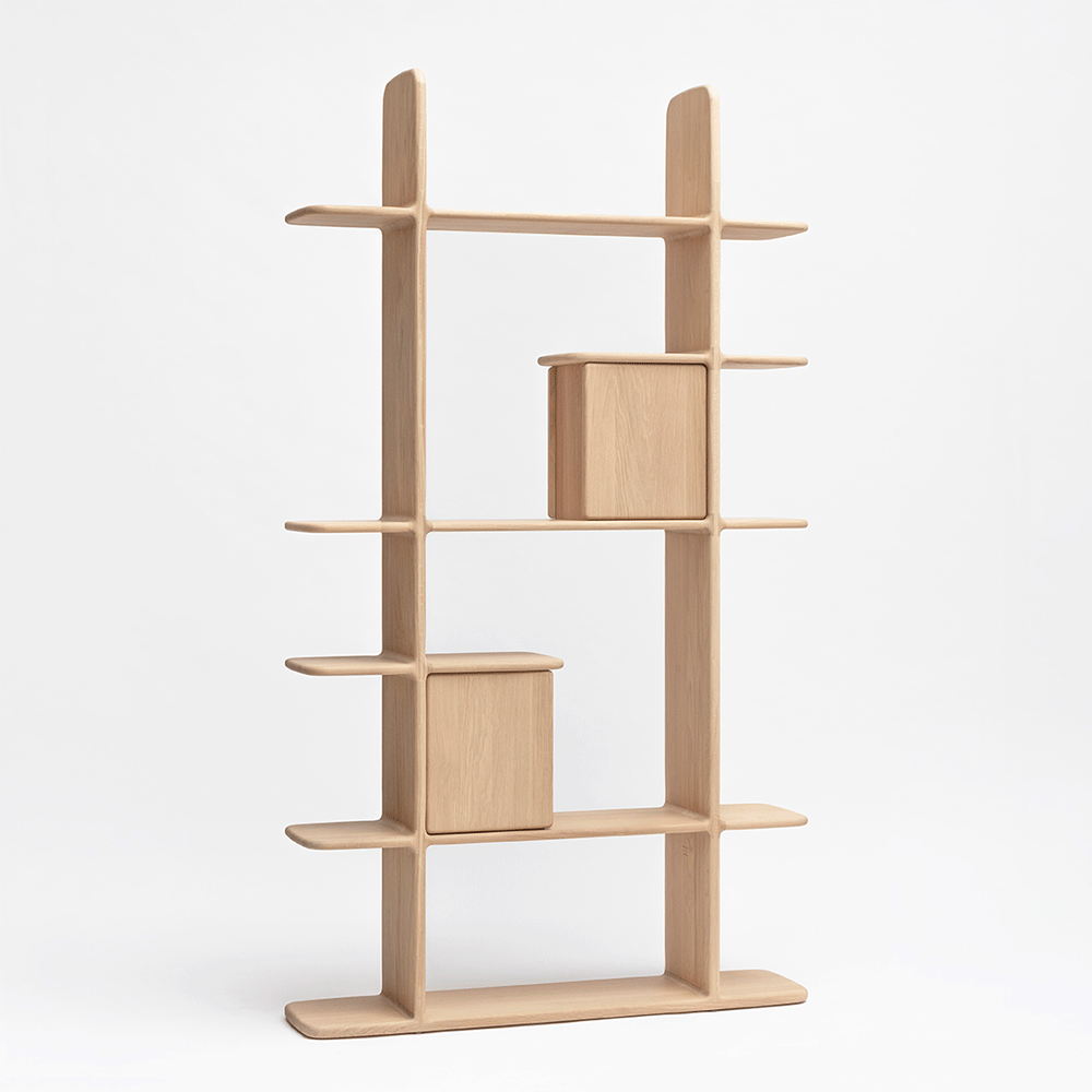 Teheme Double Closed Bookshelf - Drugeot - Do Shop