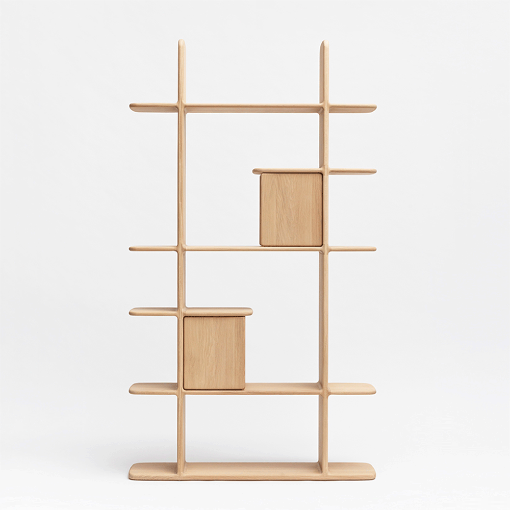 Teheme Double Closed Bookshelf - Drugeot - Do Shop