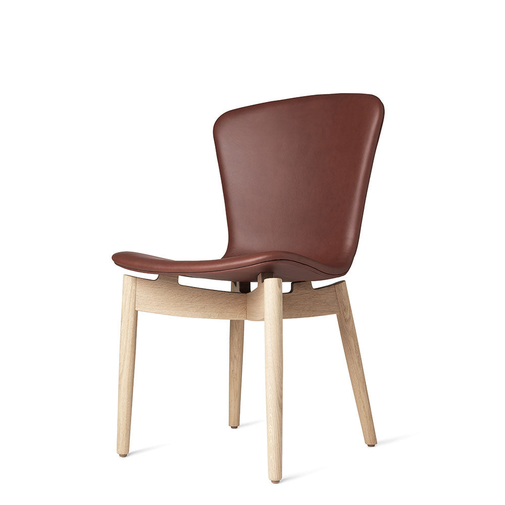 Shell Dining Chair - Ultra Cognac Leather - Mater - Do