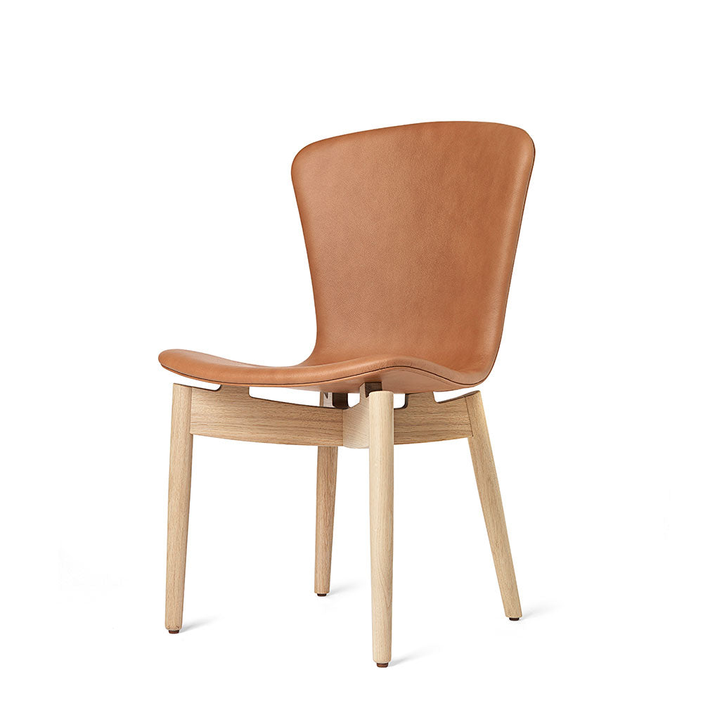 Shell Dining Chair - Ultra Brandy Leather - Mater - Do