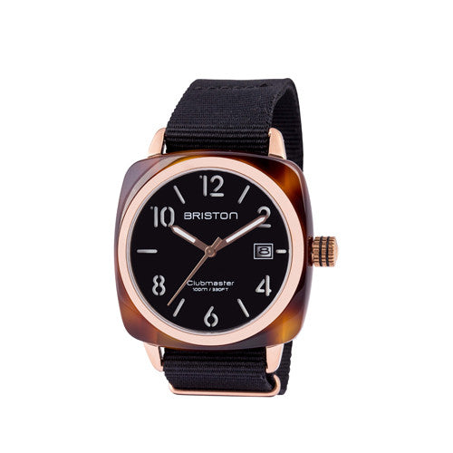  Clubmaster HMS Tortoise Shell Rose Gold - Briston - Do Shop