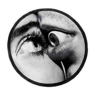 Eye & Mouth - Round Rug - Seletti Wears Toiletpaper - Do Shop