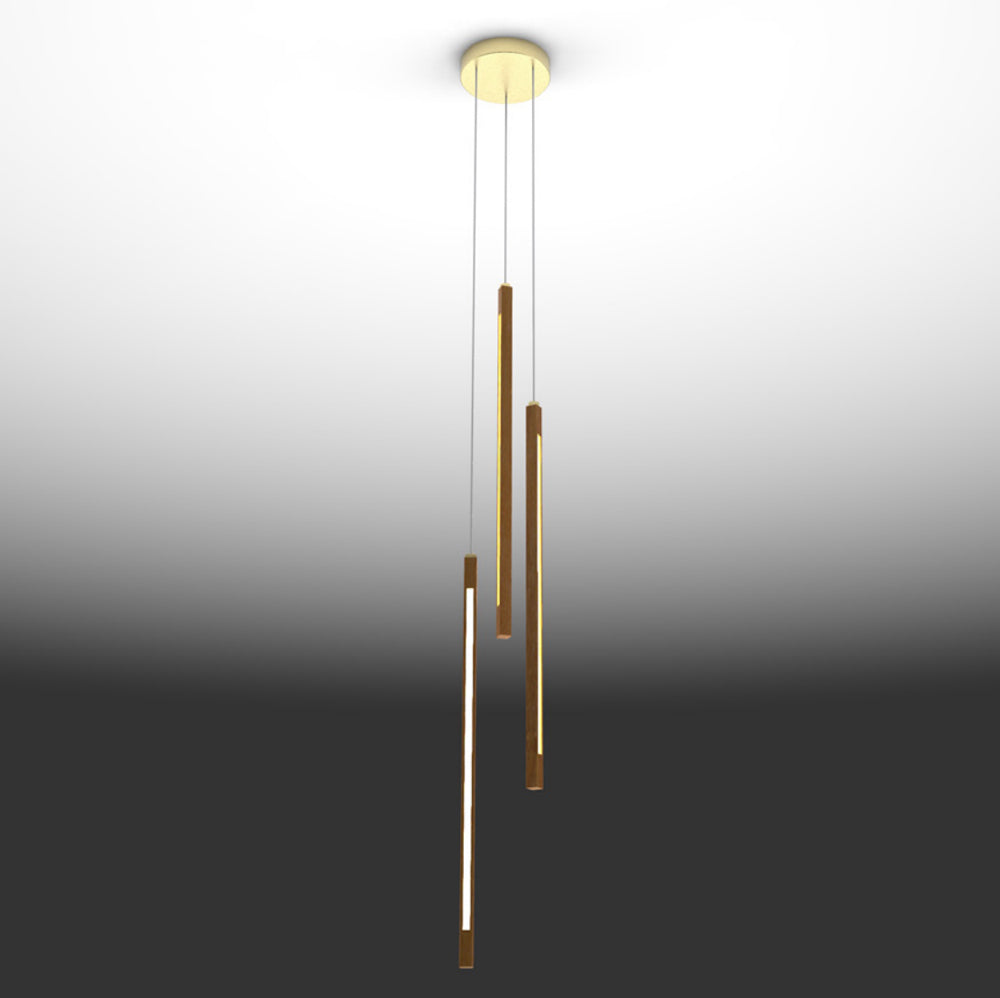 Wood Sticks Suspension Light by Blackbody | Do Shop