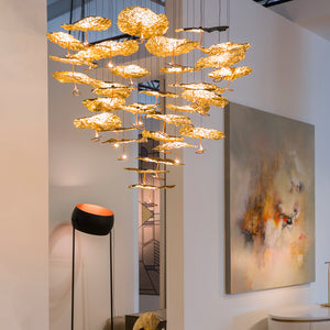 Luci d’Oro Gold Moon Chandelier by Catellani & Smith | Do Shop