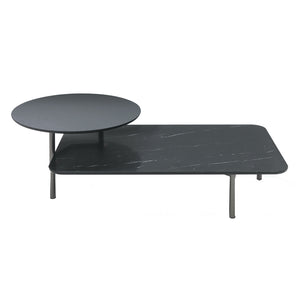 Bitop Table with Marble Top Black by Coedition | Do Shop