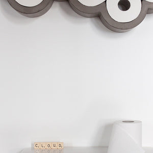 Concrete Cloud Toilet Paper Shelf - Large - Lyon Beton - Do Shop