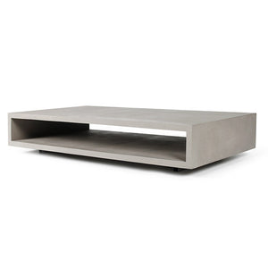 Concrete Monobloc Coffee Table With Metal Legs - Lyon Beton - Do Shop