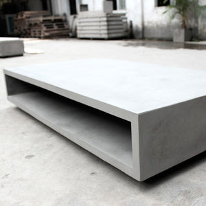 Concrete Monobloc Coffee Table With Metal Legs - Lyon Beton - Do Shop