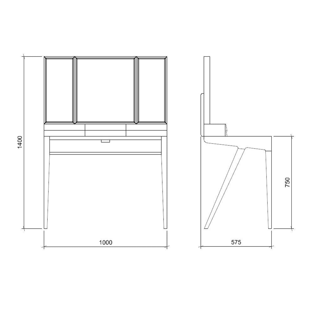 Kingston Dressing Table by Dare Studio Do Shop