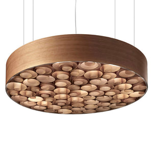 Spiro Large Suspension - Wood Outer Shell - LZF - Do Shop
