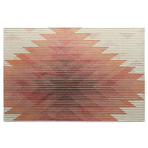 Lake Rug - Shades of Red by Golran | Do Shop