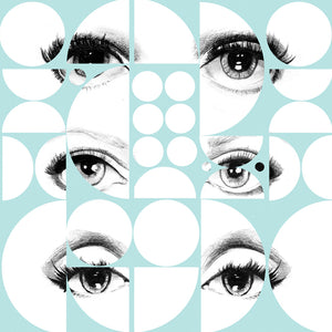 Eyes and Circles Wallpaper by MINDTHEGAP | Do Shop
