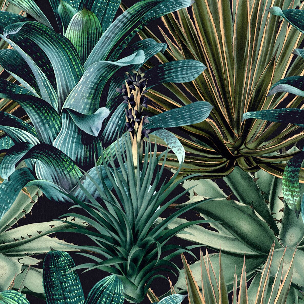 Lush Succulents Wallpaper by MINDTHEGAP | Do Shop
